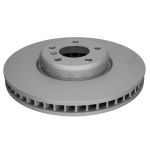 Disco de freno ATE 24.0136-0115.2 frente, ventilado, altamente carbonizado, 1 pieza