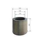 Luftfilter BOSCH FILTRY F 026 400 280