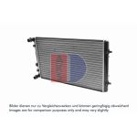 Motorradiateur  AKS DASIS 480019N