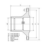 Mozzo ruota DT SPARE PARTS 10.30408
