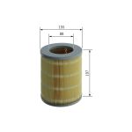 Luftfilter BOSCH FILTRY F 026 400 383