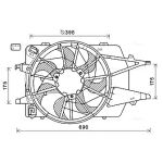 Ventilador AVA COOLING FD7577 AVA