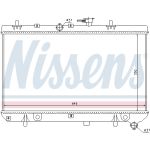 Radiador, refrigeración del motor NISSENS 66665