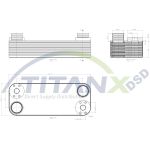 Arrefecedor de óleo, óleo do motor TITANX OX509002
