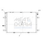 Kondensator, Klimaanlage MEAT & DORIA 991119