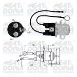 Magneettikytkin, Starttimoottori MEAT & DORIA 46266