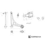 Radaufhängung BLUE PRINT ADBP860164