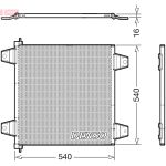 Condensator, airconditioning DENSO DCN99065
