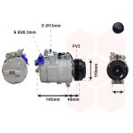 Airco-compressor VAN WEZEL 0600K017