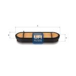 Filtro aria UFI 27.G84.00