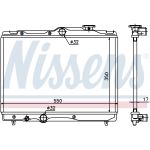 Radiador, refrigeración del motor NISSENS 64839