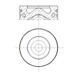 Kolben MAHLE 279 PI 00104 000