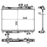 Motorkylare MAHLE CR 1896 000S