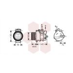 Compressor, ar condicionado VAN WEZEL 3000K476