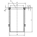 Zylinderlaufbuchse MAHLE 005 WN 09 01