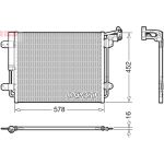Condensator, airconditioning DENSO DCN32067