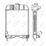 Radiator, motorkoeling EASY FIT NRF 53654