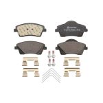 Bromsbeläggssats, skivbroms BREMBO P 86 033