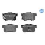 Bremsbelagsatz, Scheibenbremse MEYLE 025 217 1914/W