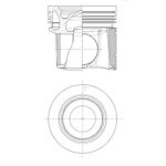 Pistón KOLBENSCHMIDT 41013600