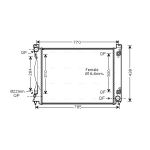 Motorkühler AVA COOLING AI2231