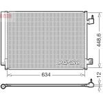 Condensator, airconditioning DENSO DCN17031