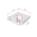 Kupéfilter SOFIMA S 3104 C
