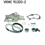 Pompa dell'acqua + kit cinghia di distribuzione SKF VKMC 91303-2