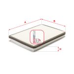 Filtro, filtro abitacolo SOFIMA S 3004 C