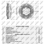 Koppeling, radiatorventilator NRF 49128