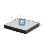 Filtro de ar de cabina UFI 53.620.00