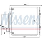 Kondensator, Klimaanlage AVA COOLING TE5005D