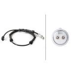 Sensor do ABS traseiro, direito HELLA 6PU 012 806-311