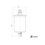 Filtro combustible FEBI BILSTEIN 196048
