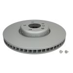 Disco de freno ATE 24.0136-0121.2 frente, ventilado, altamente carbonizado, 1 pieza