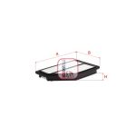 Luftfilter SOFIMA S 3471 A