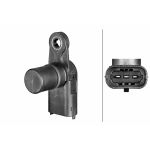 Capteur (position de l'arbre à cames) HELLA 6PU 358 380-671