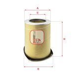 Luftfilter SOFIMA S 7285 A