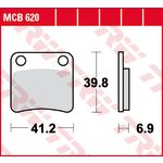 Set di pastiglie freno TRW MCB620