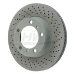 Disque de frein SHW PFR39872 avant, ventilé, hautement carbonisé, 1 pièce