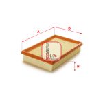 Ilmansuodatin SOFIMA S 3787 A