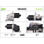 Wischermotor VALEO VAL584503