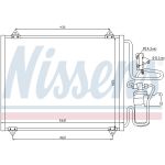 Condensator, airconditioning NISSENS 94440