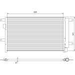 Condensador, sistema de aire acondicionado NUEVO VALEO 815089