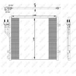 Kondensator, Klimaanlage NRF 350129