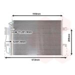 Condenseur (climatisation) VAN WEZEL 30005257