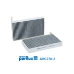 Innenraumluftfilter mit Aktivkohle PURFLUX PX AHC736-2
