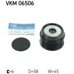 Generatorfreilauf SKF VKM 06506