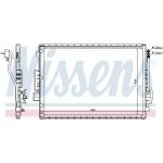 Condensator, airconditioning NISSENS 940137