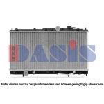 Arrefecedor do motor AKS DASIS 140004N